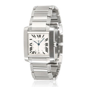 Cartier Tank Francaise W51002Q3 Unisex Watch in  Stainless Steel